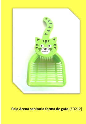 Pala de arena sanitaria