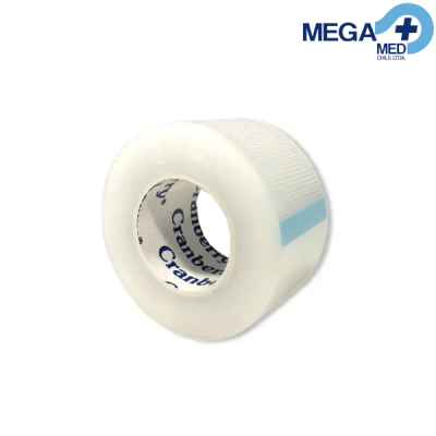 TELA ADHESIVA MICROPOROSA TRANSPARENTE 2,5 CM X 9 MT1