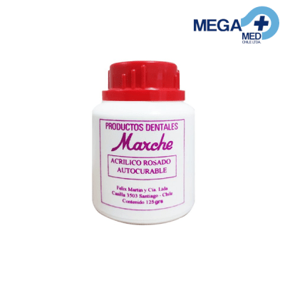 ACRILICO ROSADO AUTOCURABLE (RAPIDO) 125 GR - MARCHE1