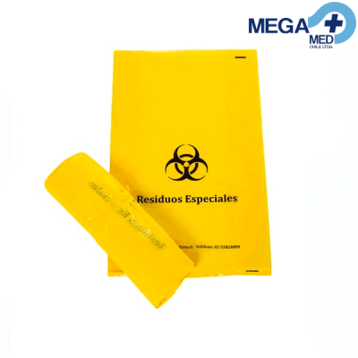 BOLSA DESECHO CONTAMINANTE AMARILLA 90X60 CM X 25 UNIDADES1