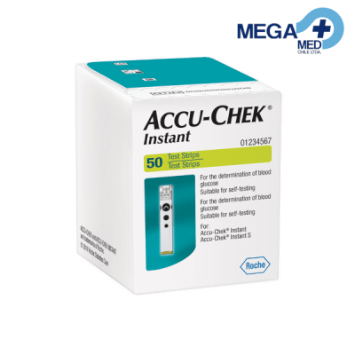 CINTAS REACTIVA ACCU-CHEK INSTANT1