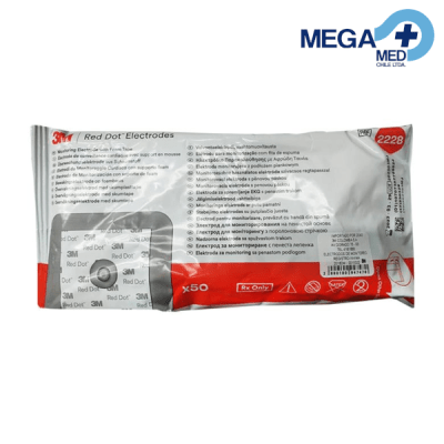 ELECTRODO MONITOR FOAM TEX X 50 UN 2228 - 3M1