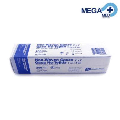 GASA NO TEJIDA 5 X 5 CM PQTE X 200 UN1