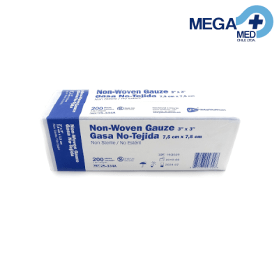 GASA NO TEJIDA 7,5 X 7,5 CM PQTE X 200 UN1