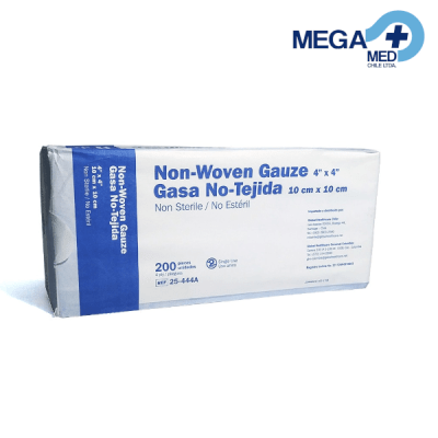 GASA NO TEJIDA 10 X 10 CM PQTE X 200 UN1