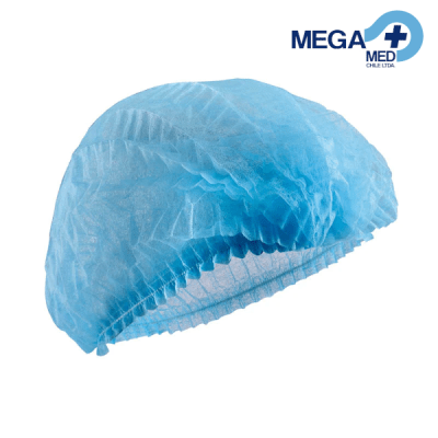 GORRO CLIP CELESTE X 100 UN1