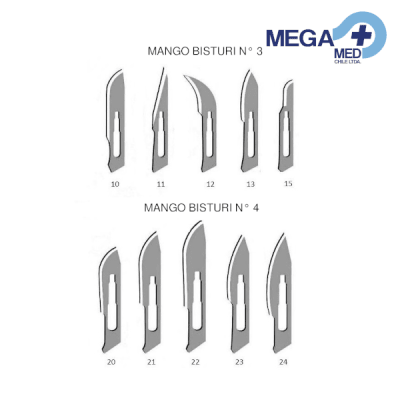 HOJA BISTURI AC. CARBON X 100 UN1