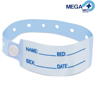 BRAZALETE IDENTIFICACION ADULTO BLANCO (IDENT. NO REMOVIBLE)1