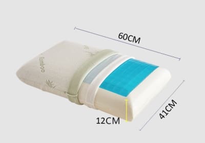 ALMOHADA VISCOELASTICA BAMBOO GEL 60 X 40 X 12 CM1