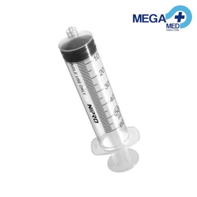 JERINGA 50 CC L/LOCK CENTRAL P/AGUJA - NIPRO1