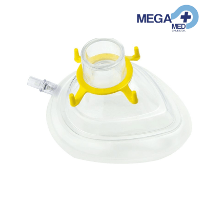 MASCARILLA ANESTESIA DESECHABLE C/VALVULA # 21