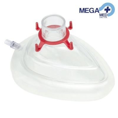 MASCARILLA ANESTESIA DESECHABLE C/VALVULA  # 41