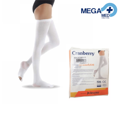 MEDIA ANTIEMBOLICA TALLA S - CRANBERRY1