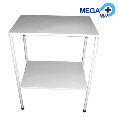 MESA BALANZA ESMALTADA 2 BANDEJA 64 X 44 X 80 CM - CROMOMETAL1