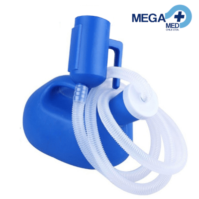 PATO URINARIO C/TAPA Y MANGUERA MOD. D61