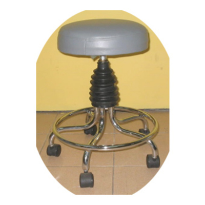 PISO GIRATORIO CROMADO C/APOYA PIES1