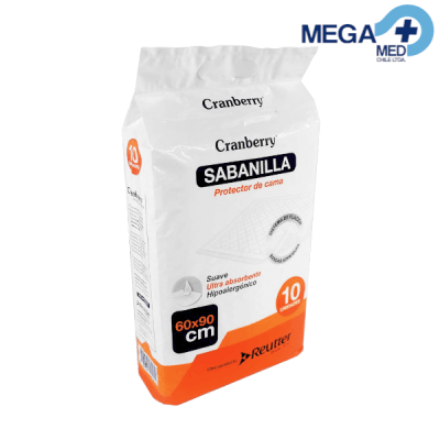 SABANILLA PROTECTOR CAMA 60 X 90 CM - CRANBERRY1