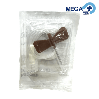 SCALP VEIN (MARIPOSA) 19G X 3/4 (CAFE) NIPRO1