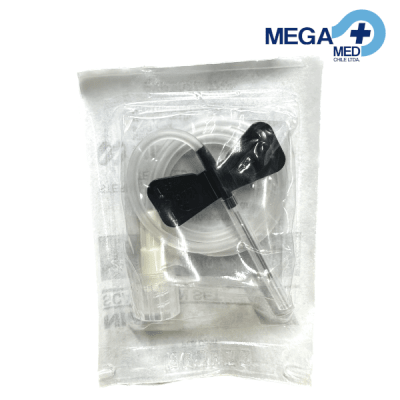 SCALP VEIN (MARIPOSA) 22G X 3/4 (NEGRO) NIPRO1