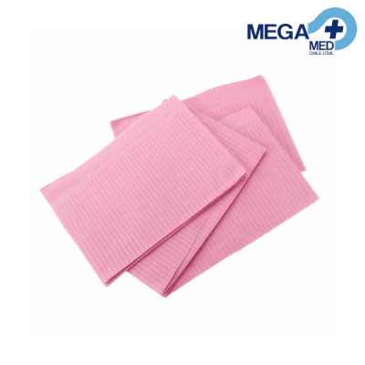 SERVILLETA DENTAL ROSADA X 10 UNID1