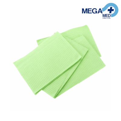 SERVILLETA DENTAL VERDE X 10 UNID1