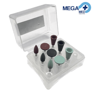 SET P/ PULIR AMALGAMA (9UN) TYG1