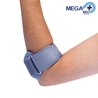 SOPORTE CODO TENISTA CON GEL/ ALMOHADILLA HM-13 (PLATA) - BLUNDING1