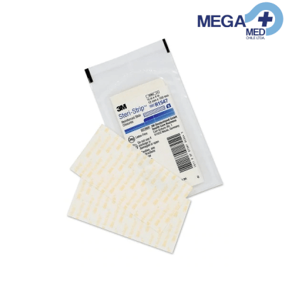 STERI STRIP AZUL 12 X 100 MM (6 TIRAS X SOBRE) R -1547 - 3M1