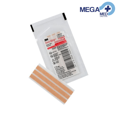 STERI STRIP ROJO 6 X 75 MM ( 3 TIRAS X SOBRE) R-1541 - 3M1