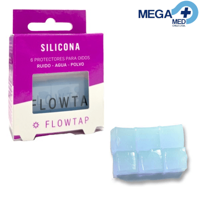TAPON OIDO SILICONA MOLDEABLE X 6 UNIDADES1