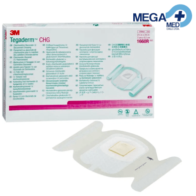 TEGADERM CHG PERIF. 7 X 8,5 CM1