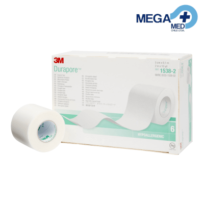TELA ADHESIVA DURAPORE 5 CM  X 10Y1