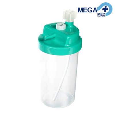 VASO / FRASCO HUMIDIFICADOR OXIGENO DESECHABLE1