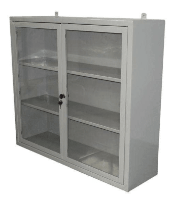 VITRINA DE PARED 2 PUERTAS 30x90x80 ESM1