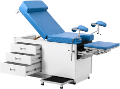 CAMILLA GINECOLOGICA PIERNERAS Y 3 CAJONES