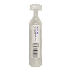 AGUA PARA INYECTABLES I.V. (MEDICINAL) AMPOLLA 10 ML