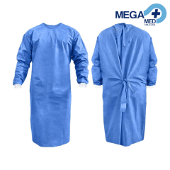 BATA QUIRURGICA ESTERIL PUÑO/TEJIDO L/XL X UN