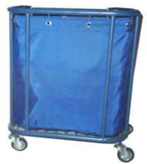 CARRO ROPA SUCIA AC.INOX CON BOLSA LONA IMPORTADO 