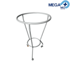 CARRO COMPRESERO RODABLE ESMALTADO CON BOLSA BASURA