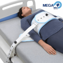 CONTENCION DE PACIENTE CON CIERRES MAGNETICOS BLUNDING