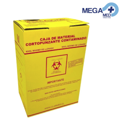 CAJA DESECHO CORTOPUNZANTE CARTON