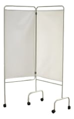 BIOMBO 2 CUERPOS AC/ESMALT RODABLE