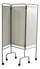BIOMBO 3 CUERPOS AC/ESMALTADO RODABLE