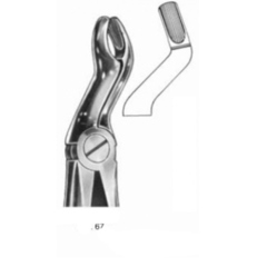 FORCEP # 67 TERCER MOLAR SUPERIOR