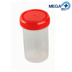 FRASCO MUESTRA ORINA 60 ML ESTERIL