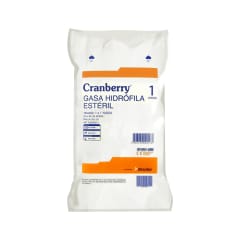 GASA HIDROFILA SOBRE ESTERIL 1X1 YD CRANBERRY (UNIDAD)