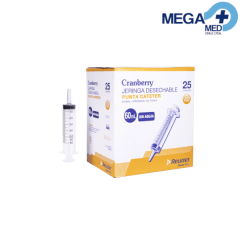 JERINGA ALIMENTACION PUNTA CATETER 60 CC - CRANBERRY