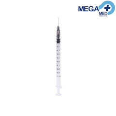 JERINGA TUBERCULINA 1 CC 27G X 1/2 - CRANBERRY