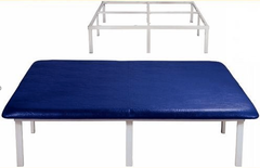 MESA TABURETE METALICA 200 X 200 X 50 CM FIJA - CROMOMETAL