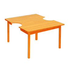 MESÓN 1.50 X 1.50 MTS 2 ESCOTADURA